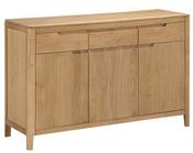 Dunmore Oak 3 Door Sideboard image