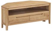 Dunmore Oak Corner TV Unit image