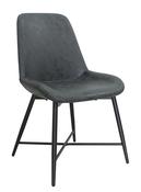 Charlotte Dining Chair - Grey | Tan image