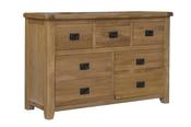 Saoirse Oak 7 Drawer Wide Chest image