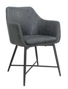 Charlotte Armchair - Grey | Tan image