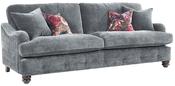 Millie Fabric 2 Seater Sofa - Charcoal | Pink | Silver | Taupe image