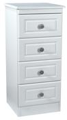 Snowdon 4 Drawer Locker - White image