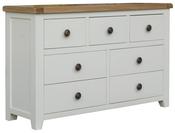 Skellig Oak 7 Drawer Wide Chest image