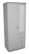 Grey Ash 2ft6 Combi Wardrobe image