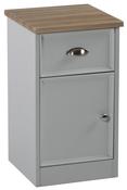 Heritage Door Locker - Charcoal | Grey | White image