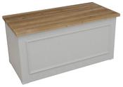 Heritage Blanket Box - Charcoal | Grey | White image