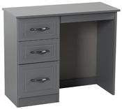 Metro Vanity Desk - Grey | White image