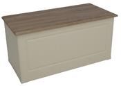 Milano Blanket Box - Cream Oak image
