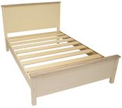 Milano Cream Oak Bed Frame - 3ft | 4ft | 4ft6 | 5ft image
