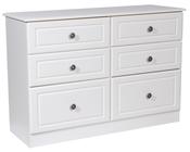Snowdon 6 Drawer Midi Chest - White image