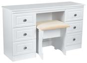 Snowdon Kneehole Desk - White image
