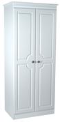 Snowdon 2ft6 Plain Wardrobe - White image