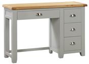 Capri Light Oak Vanity Unit - Mushroom Grey | Oak image