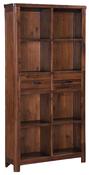 Andorra Tall Bookcase - Dark Wood image