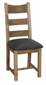 Danube Dining Chair Faux Leather Seat image