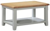 Capri Oak Coffee Table - Mushroom Grey | Oak
