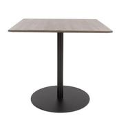 Manhattan 0.8 Metre Square Dining Table - Grey | Oak | Light Walnut image