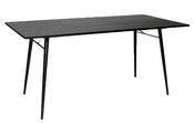 Barcelona Dining Table 1.2 and 1.6 Metre - Black &amp; Copper image