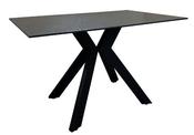 Kya Rectangular Dining Table 1.2  and 1.6 Metre - Black image