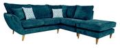 Perth Armless Chaise Group - Monsoon Fabric | Elsie Fabric | Perugia Fabric image