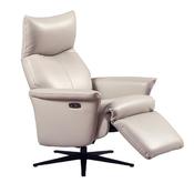 Leandro Electric Reclining Accent Chair - Tan | Cashmere | Steel