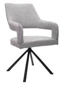 Belle Fabric Dining Chair - Grey | Rust Orange | Sage Green image