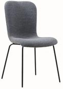 Oliver Dining Chair - Dark Grey | Ivory | Light Grey | Tan image