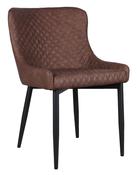 Carlo Dining Chair – Chocolate Brown | Light Grey | Sage Green image