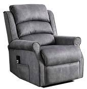 Penrith Lift &amp; Tilt Dual Electric Armchair - Grey | Royal Blue image