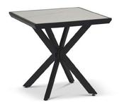 Matrix Lamp Table - Light Marble