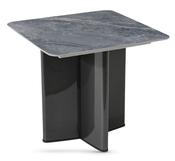 Campania End Table - Grey Sintered Stone
