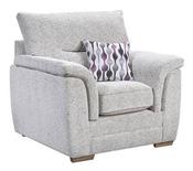 Keaton Armchair - Brown | Charcoal | Cream | Grey | Silver