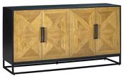 Windsor Oak 4 Door Sideboard image
