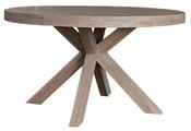 Falun Round Dining Table - Smoked Oak image
