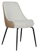 Sadia Dining Chair - Biscuit | Grey image