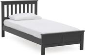 Willow Bed Frame 3ft | 4ft | 4ft6 | 5ft - Grey | White image