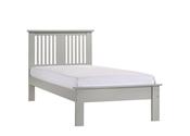 Alana Slatted Bed Frame - 3ft | 4ft | 4ft6 - Grey image