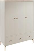 Marlow 3 Door Wardrobe - Cashmere Oak