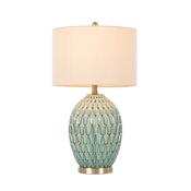 Gemma Ceramic Lamp - Aqua image