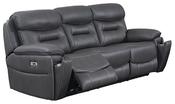 Frankie 3 Seater Electric Reclining Sofa - Grey image