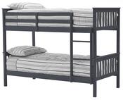 Salix Bunk Bed 3ft - Grey | White image