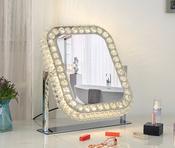 Hollywood California Crystal Swivel Mirror 400 x 500 mm PORTRAIT image