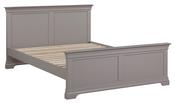 Province Bed Frame 4ft6 | 5ft - Grey | White image
