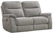 Baker 2 Seater Electric Recliner Loveseat - Grey