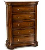 Farah Tall Boy 5 Drawer Chest image