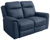 Sherwood 2 Seater Electric Recliner Loveseat - Navy image