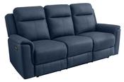 Sherwood 3 Seater Electric Recliner- Navy image