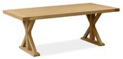 Lexington 2 Metre Washed Oak Dining Table image