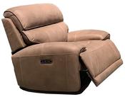 Doris Electric Armchair - Soft Chestnut Fabric Fabric image